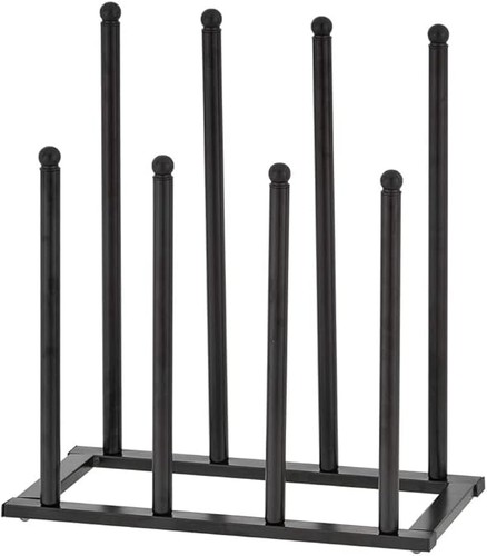 Pair metal welly boot stand - metal,