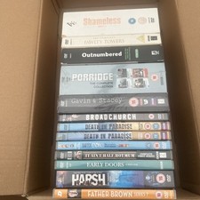 Job Lot of  TV Series ,BBC,ITV .Etc-DVDs-VGC(Some Sealed)-Free Tracked P&P.