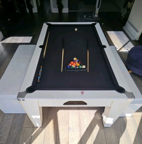 7ft english pool - table, –