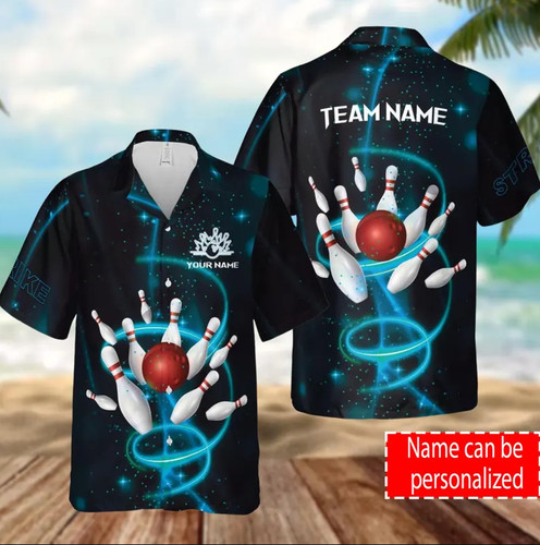 Custom bowling team aloha - bowling,