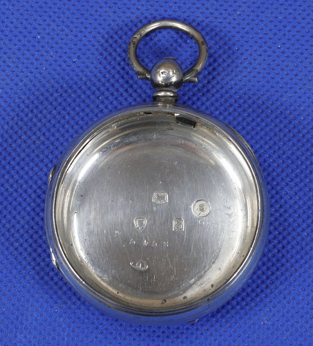 Silver pocket watch case - pocket,