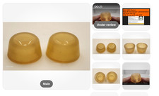 *SET* Nikon Microscope Fine Focus Knob Covers for Labophot Optiphot 34087