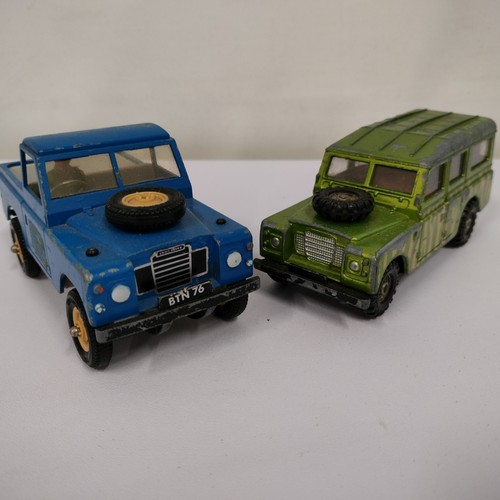 Pair vintage land rover - pair,
