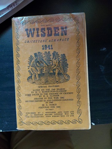Wisden cricketers almanack - cricketers',