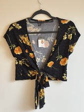 Primark Black Floral Design