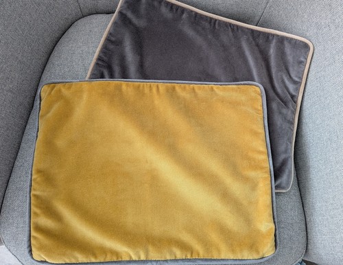 Ikea sagalie velvet cushion - velvet,