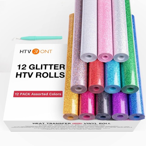 Rolls glitter htv heat - rolls,