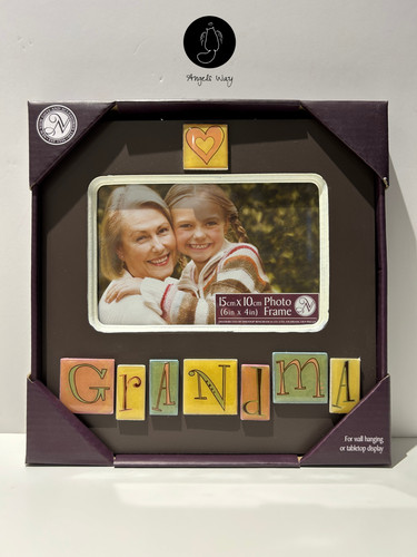 Grandma photo frame 6x4 gift - frame,