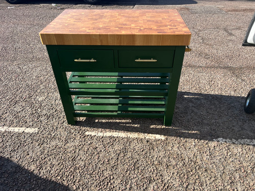 Kitchen trolley green - green, a