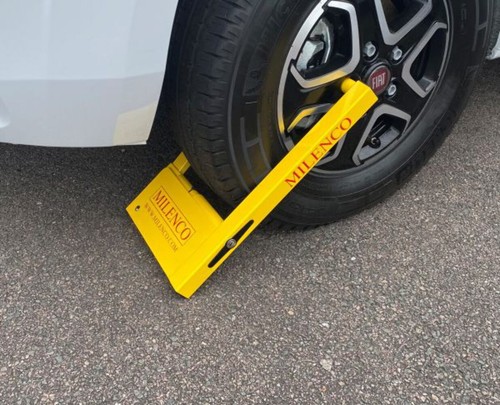 Milenco compact wheel clamp - compact,