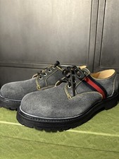 Gucci Mens Striped Blue Denim