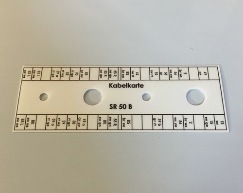 Cable card terminal block - cable,