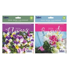 Desktop Calendar 2026 Planner Positive Quotes Design Monthly Flip Desk Standing