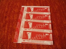  PAUL WELLER 4 TOUR TICKET