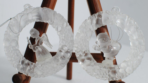 Vintage white resin - vintage, christmas