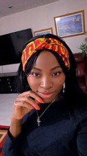 African twist head wrap scarf - african,
