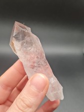 Powellite Amethyst Rough Point Wand From Bahia, Brazil, Uv-reactive, 46g