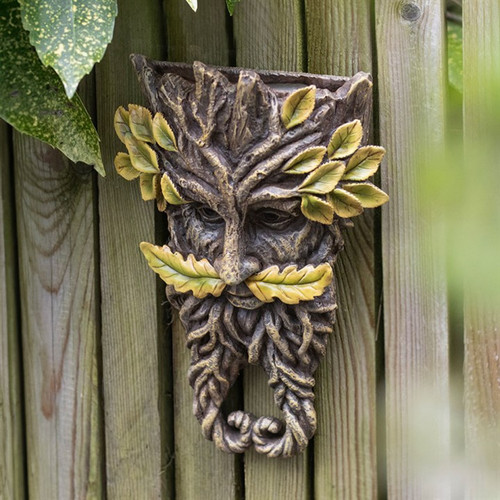 Green man twisted beard garden - beard,