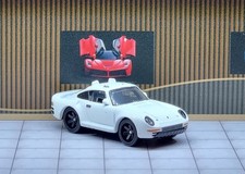 Hot Wheels Porsche 959 White Deutschland Design Car Culture Real Riders