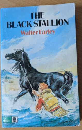 Black stallion paperback - black,