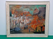 1978 Naive Folk Art The Blitz