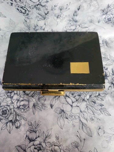 Vintage black gold ladies - &,