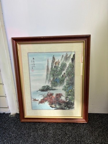 Framed oriental prints - 4,