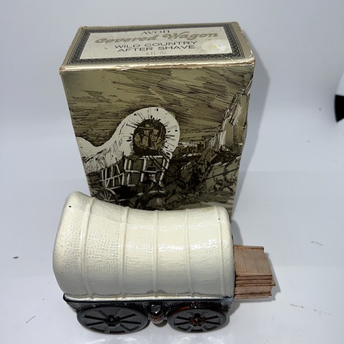 Vintage avon covered - vintage, wagon