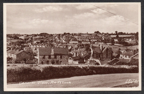 Postcard radstock midsomer - radstock,