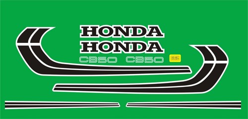Honda cb50 decal kit - j, with