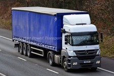 Truck Photo 12x8 - Mercedes