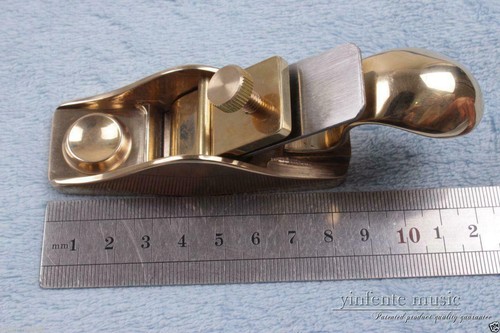 New brass plane tool - tool, luthier