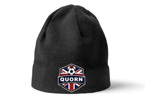 Quorn black beanie hat