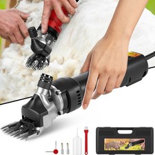 Smilesun 690W Electric Sheep Shears Shearing Clippers for Farm Livestock 6 Speed