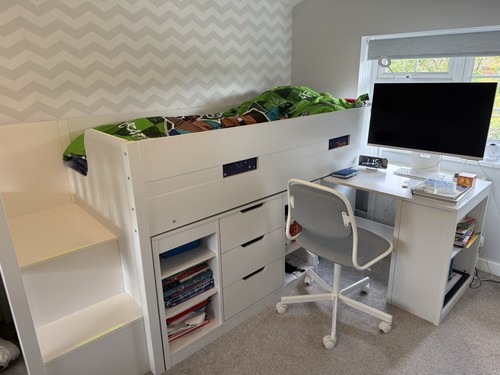 White mid sleeper - mid,
