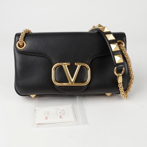 Valentino logo studded - logo, chain