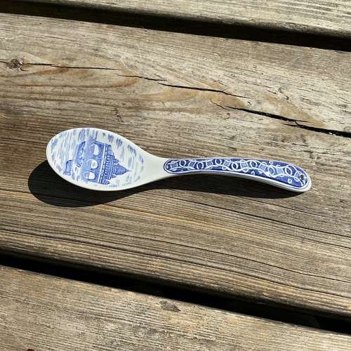 Spode blue rome c1811 pattern - rome,