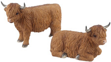 Highland cow ornament garden - cow,