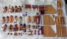 Playmobil Egyptian Ancient Pharaohs Cleopatra Soldiers Mummy Accessories Bundle