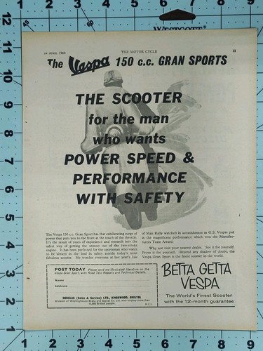 1960 vespa 150 gran sport - 1960,
