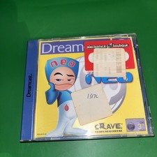 Super Magnetic Neo Sega Dreamcast mint disc &manual hardly used .damaged case 