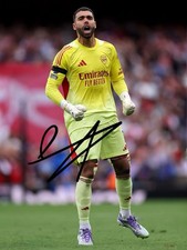 David Raya Signed Autograph