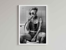 Sexy Party Girl On The Toilet
