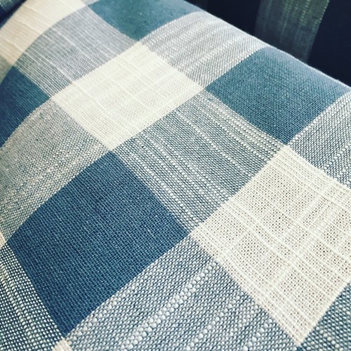 Gingham linen checked cotton - gingham,