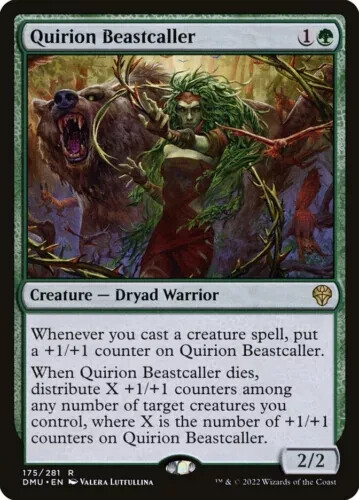 Quirion beastcaller mtg - quirion, rare