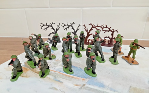 Britains ww2 american soldiers - britains,