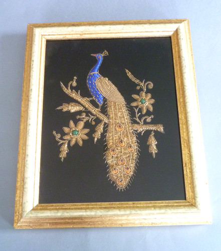 Vintage goldwork stumpwork - vintage,