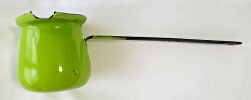 Vintage coffee pot - coffee, green