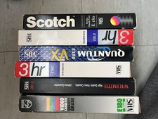 Job lot Used  Vintage VHS Video Cassette Tapes Bundle 90/00s