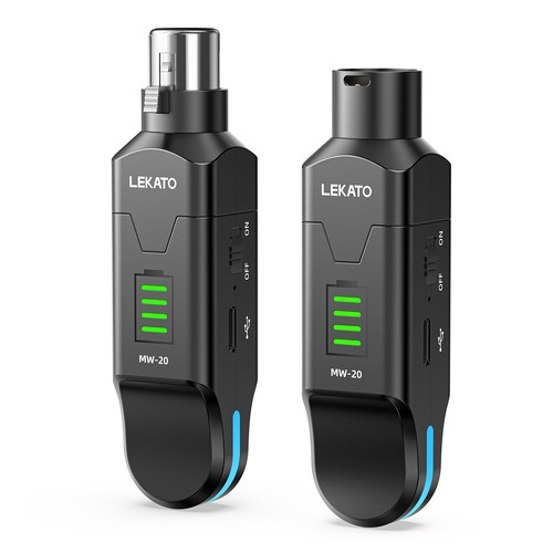 Lekato wireless xlr - xlr, microphone